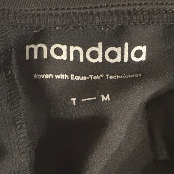 Mandala Scrub Jogger Pants Black - Picture 2 of 9